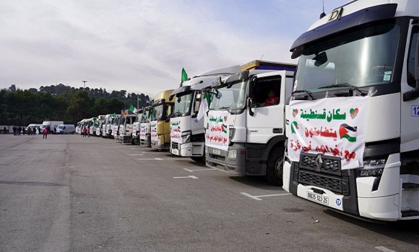 Constantine steps up: 400-plus tons of humanitarian aid for Gaza