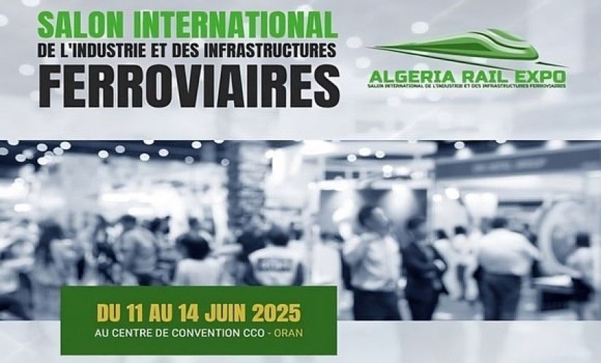 Algeria Rail Expo to be held 11-14 June in Oran