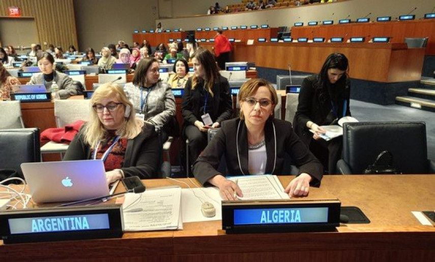 Krikou underlines Algeria's commitment to protecting women against all forms of violence