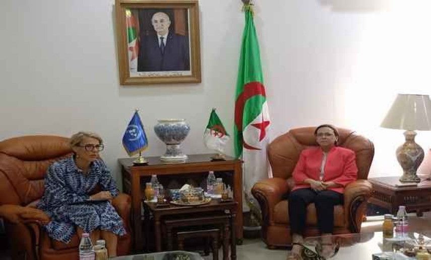 Krikou receives UNICEF’s representative to Algeria 