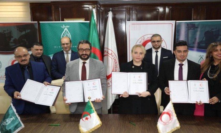 Signing of agreement to support housewives' projects