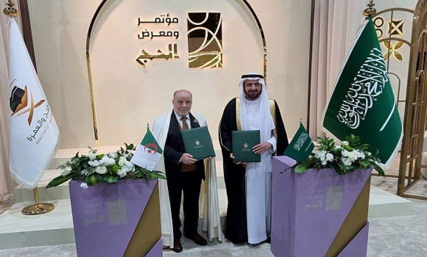 Algeria, Saudi Arabia sign convention for organization of upcoming Hajj season