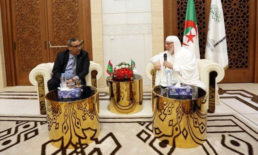 Rector of Djamaa El-Djazair receives Mauritanian Minister of Higher Education