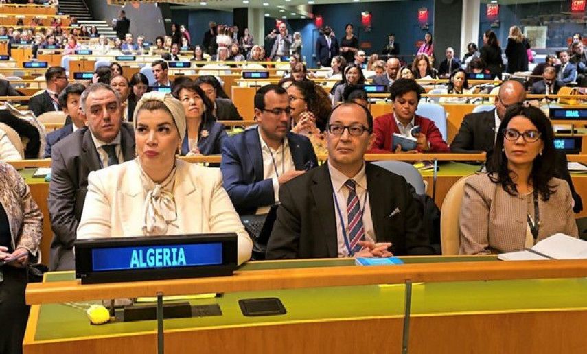 Mouloudji participates in 69th session of UN Commission on the Status of Women