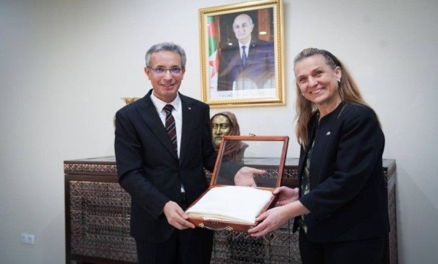 Ballalou meets German Deputy Foreign Minister to discuss cultural projects, joint programs