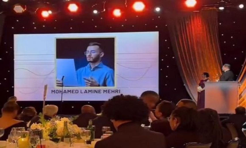 Algerian, Mohamed Lamine Mehri, wins American Voice Arts Awards