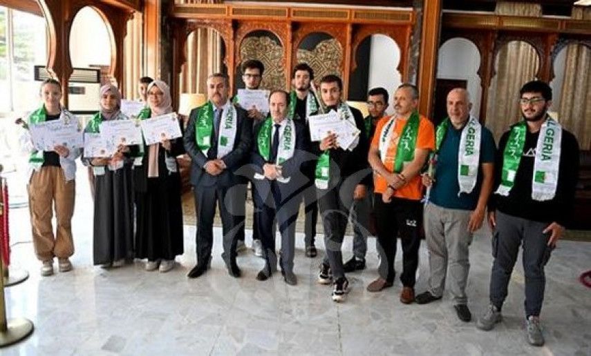 African Mathematics Olympiads: Belaabed receives Algerian winners  