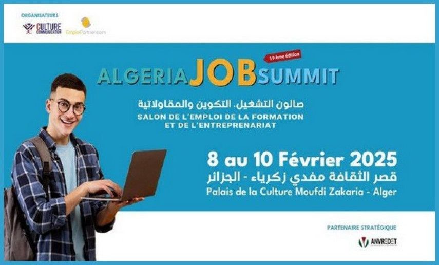 19th National Employment, Continuing Education, and Entrepreneurship Exhibition opens in Algiers