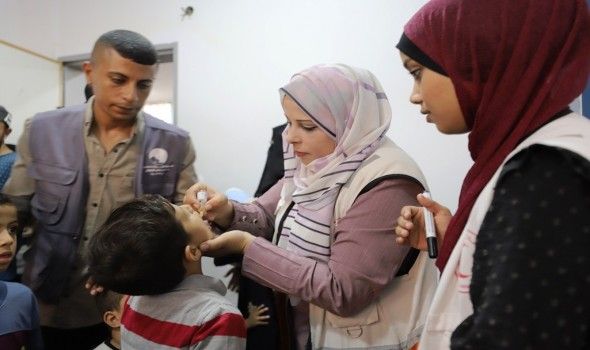 صحة فلسطين تعلن تمديد الحملة الطارئة للتطعيم ضد مرض شلل الأطفال بغزة ليوم إضافى