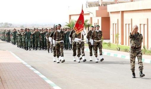 Service Militaire | Clôture du 38e contingent des appelés à Benguérir