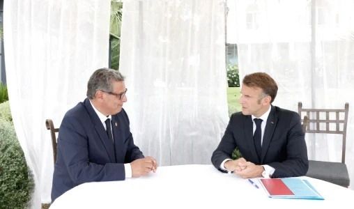 Représentant SM le Roi à la commémoration du 80è anniversaire du Débarquement de Provence, Akhannouch reçu par le Président français