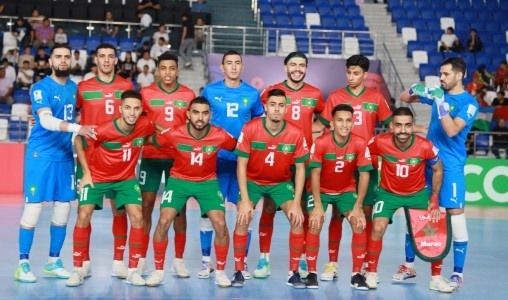 Mondial de futsal | Le Maroc en quarts de finale aux dépens de l’Iran (4-3)