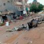 Damage caused by indiscriminate shelling in Omdurman, on August 29, 2024