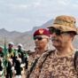 Al-Burhan inspects troops at a graduation ceremony in Gebit before a drone attack on July 31, 2024