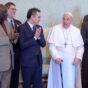 Pope Francis receives delegations from South Sudan, government and opposition participating in peace talks with Sant'Egidio in Vatican on March 24, 2024