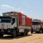 Trucks loaded with WFP food aid reach West Darfur on August 3, 2023