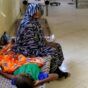 A child suffering from cholera receives treatment at a rural isolation center in Wad Al-Hilu in Kassala state, on August 17, 2024. AFP photo