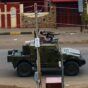 UAE-made APC with French Galix System seen in Khartoum. (Amnesty International)