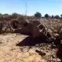 Damaged houses in Zamazam camp following the RSF shelling on December 2, 2024