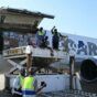 Workers unload humanitarian medical aid from Indonesia at the airport of Port Sudan, October 16, 2024. Xinhua photo