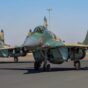 Sudanese army MiG-29SEs Merowe airbase (file photo)