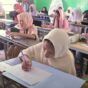 Sudanese students who fled Khartoum took their final exams in Port Sudan on June 14 2023 (photo from Reuters video)