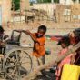 Sudanese children play on a street in Tokar, in Red Sea state, following heavy flooding in October, 2024 - AFP photo file