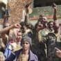 Abu Aqla Kikl with troops outside the Umm Al-Qura municipality, Al Jazirah state, Dec. 2, 2024.