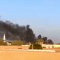 Wad Rawah, eastern Al Jazirah engulfed in smoke after RSF attacks market and public facilities on January 1, 2025