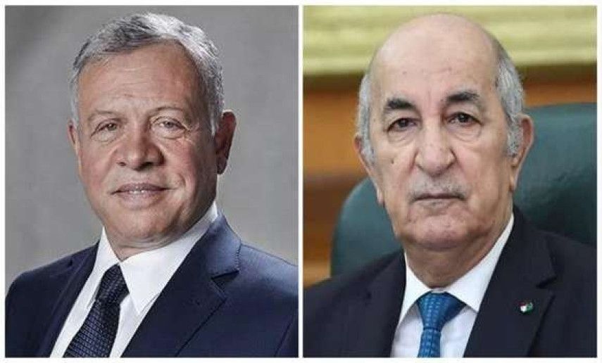 Le Roi de Jordanie félicite le président de la République pour sa réélection  