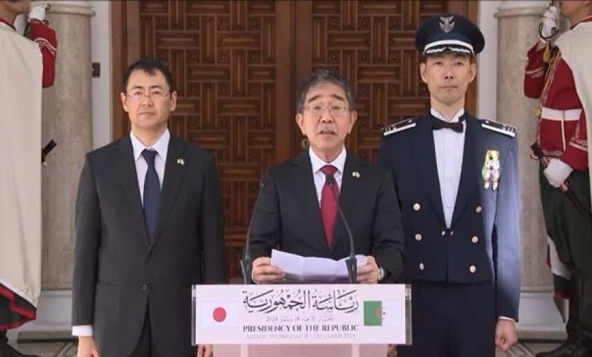 Le nouvel ambassadeur du Japon salue le rôle de l'Algérie dans le rétablissement de la paix et de la stabilité