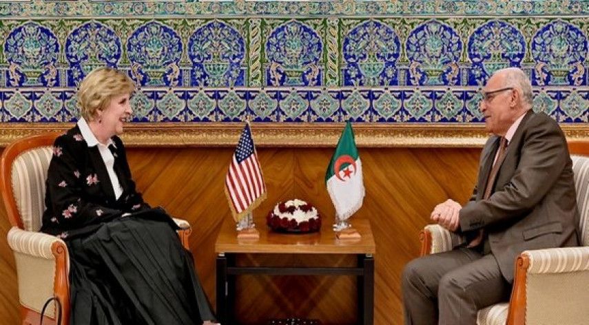 Attaf reçoit l'ambassadrice des Etats-Unis d'Amérique en Algérie