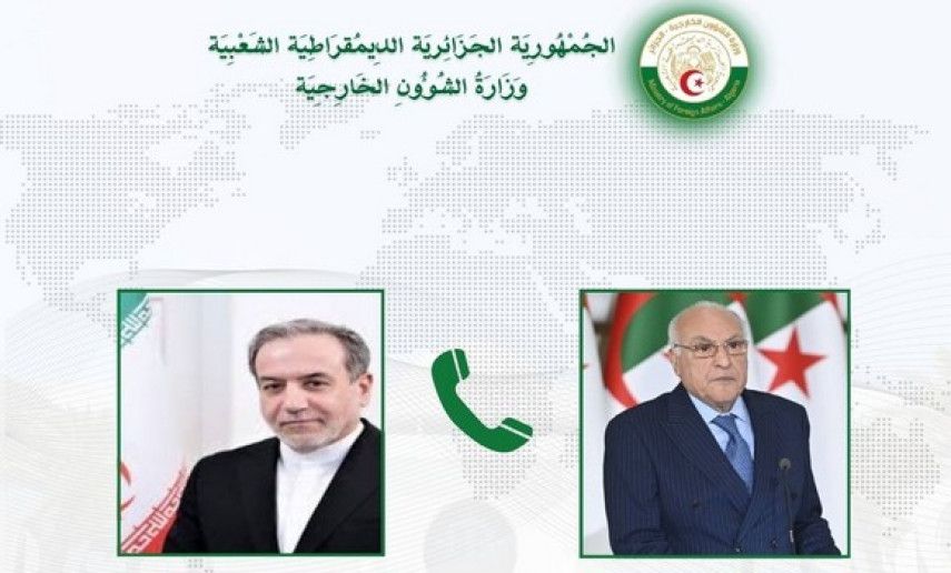 Attaf reçoit un appel téléphonique de son homologue iranien