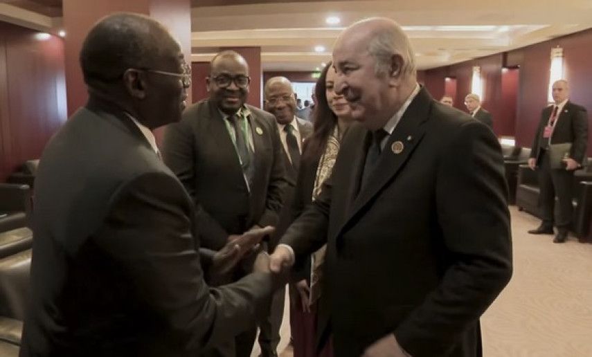 Le Président de la République reçoit à Addis-Abeba nombre de dirigeants africains