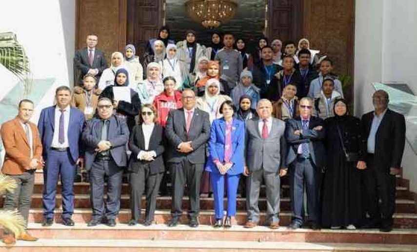 Un groupe des meilleurs élèves de la wilaya de Touggourt en visite au siège de la Cour constitutionnelle