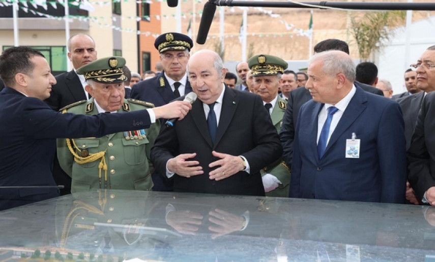 Président de la République: l'Algérie est arrivée au stade des grandes réalisations en un temps record et avec les technologies les plus modernes