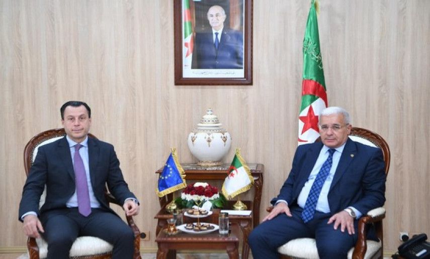 Boughali reçoit le chef de la délégation de l'UE en Algérie