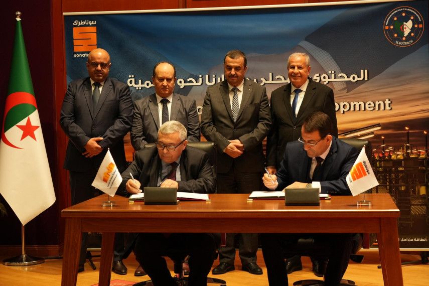 Sonatrach: renouvellement des conventions-cadre avec 6 holding et groupes industriels publics