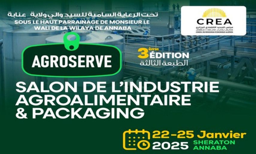 Ouverture du 3e Salon national Agroserve à Annaba: les participants soulignent l’importance de l'innovation