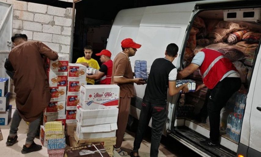 Ghardaïa: départ d'une caravane de solidarité vers Bechar