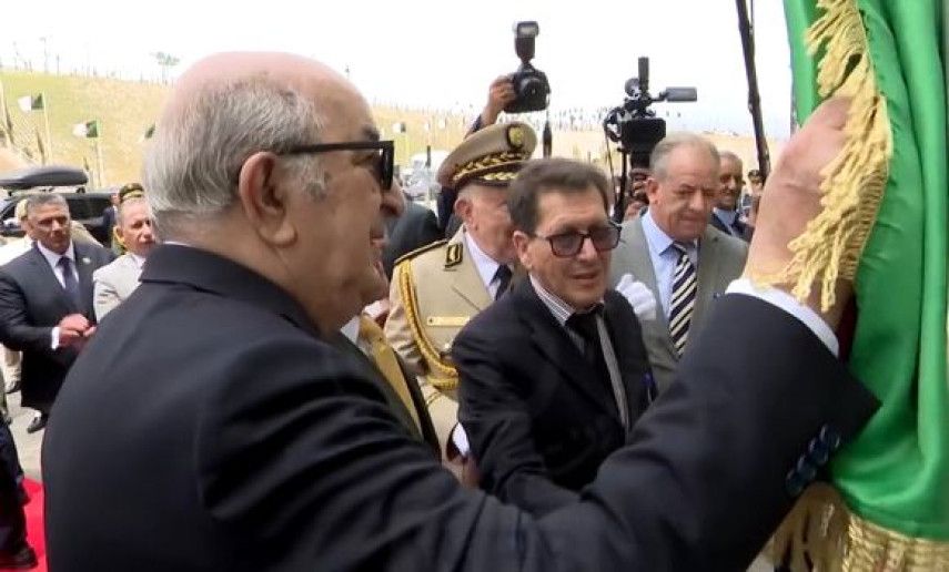 Le président de la République inaugure le stade moudjahid Hocine Aït Ahmed à Tizi-Ouzou