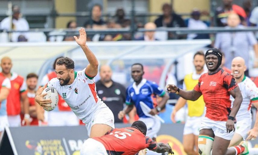 Rugby/Coupe d'Afrique des nations 2024: l'Algérie domine le Kenya et file en finale