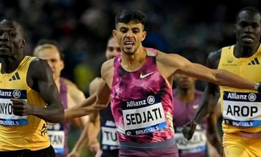 Athlétisme/Ligue de Diamant 2024: Djamel Sedjati second en finale du 800 m