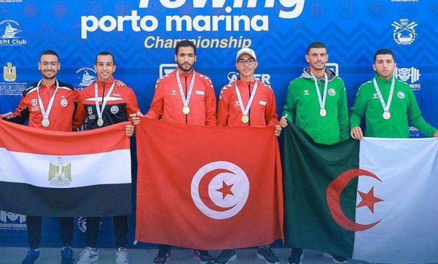 Championnat d'Afrique d'aviron de plage: l'Algérie termine en 3e position en Egypte