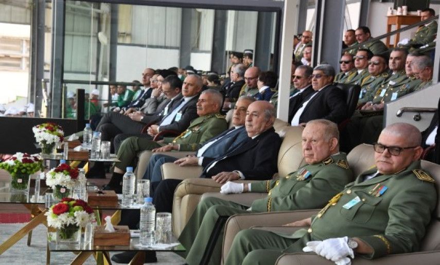 Le Président de la République supervise la cérémonie de la 52e édition de la finale de la Coupe d'Algérie de football militaire