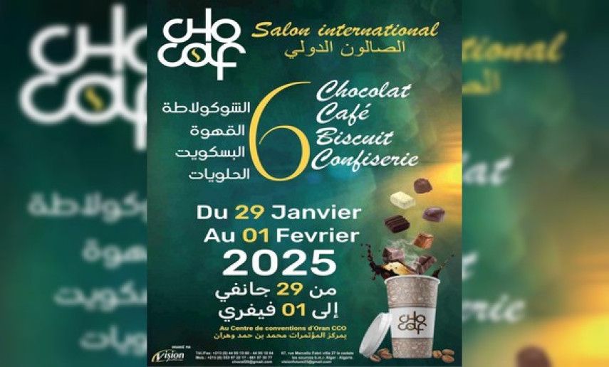 Le 6ème "Chocaf" à partir du 29 janvier au 1 février à Oran