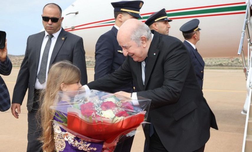 Le président de la République entame une visite de travail historique à Oran