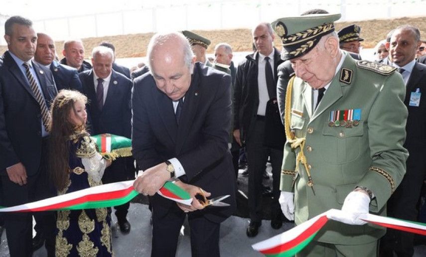 Inauguration à El Tarf de l'usine de dessalement d'eau de mer de "Koudiet Eddraouche"