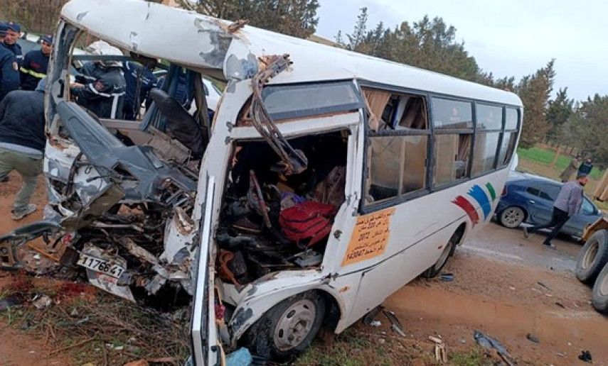 Tiaret: décès de deux élèves et neuf autres blessés dans un accident de la circulation