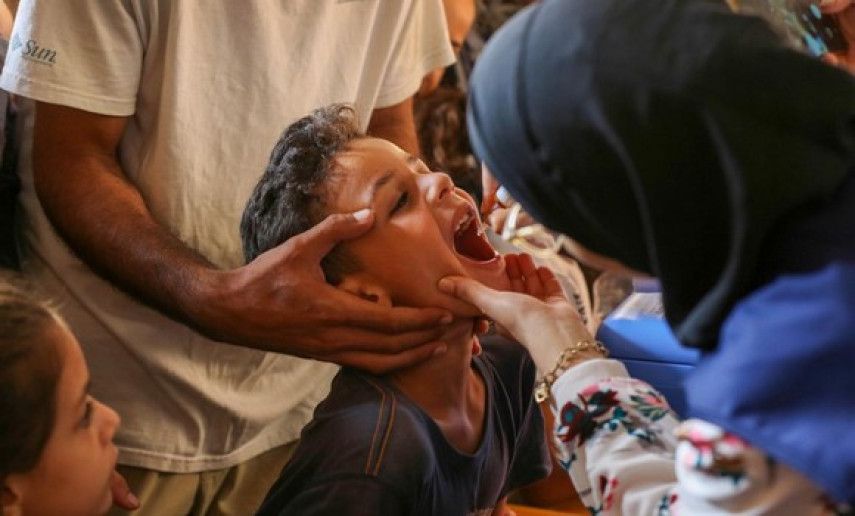 La campagne anti-polio à Ghaza se déroule "bien"